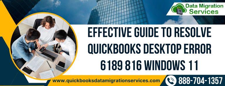 Effective Guide to Resolve QuickBooks Error 6189 816