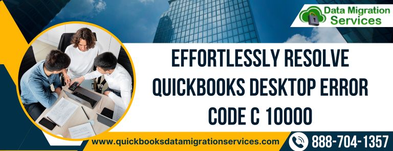 Easily Resolve QuickBooks Desktop Error Code C 10000 Windows 11