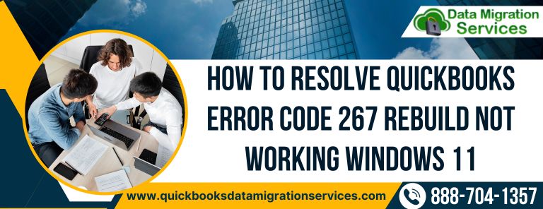 How to Resolve QuickBooks Error Code 267 Rebuild Not Working