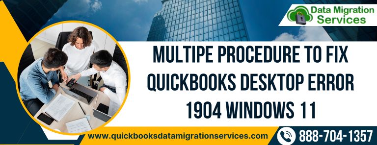 Procedures to Fix QuickBooks Desktop Installation Error Code 1904