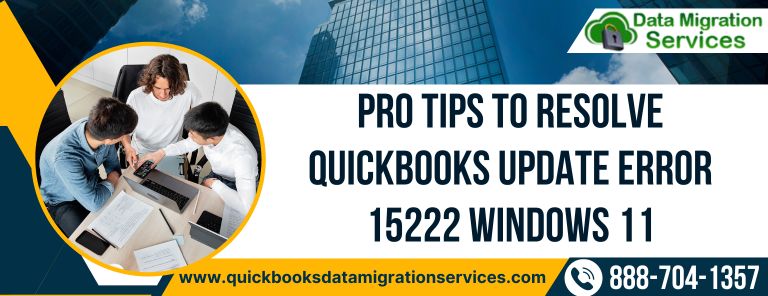 Exclusive Steps to Resolve QuickBooks Update Error 15222