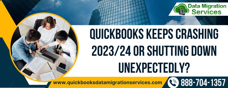 QuickBooks Keeps Crashing 2023/24 or Shutting Down Unexpectedly?