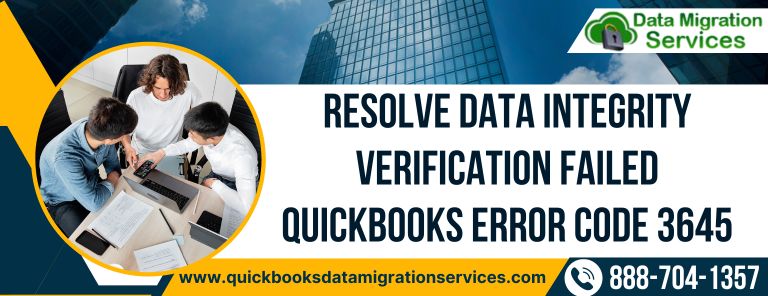Resolve Integrity Verification Failed QuickBooks Error Code 3645
