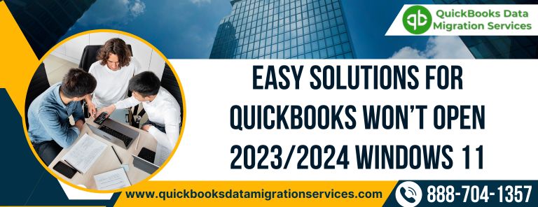 QuickBooks Won’t Open 2023/2024 Windows 11 or 10 | Causes &  Solutions