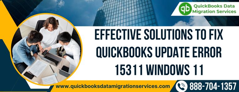 Effective Solutions to fix QuickBooks Update Error 15311