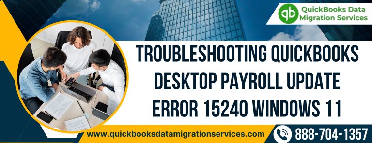 Troubleshooting QuickBooks Desktop Payroll Update Error 15240
